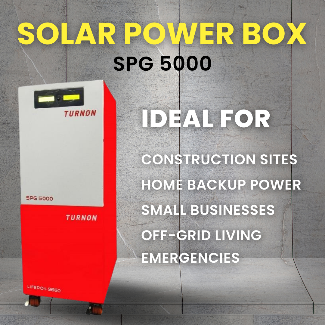 SPG 5000 Turnon Solar Power Box